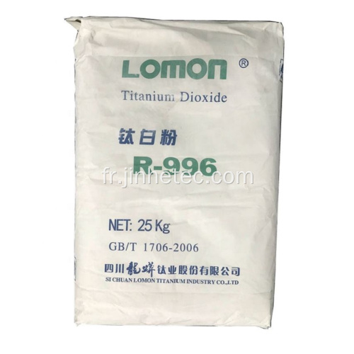 Lomon R-996 Dioxyde de titane Rutile pour peintures en plastiques